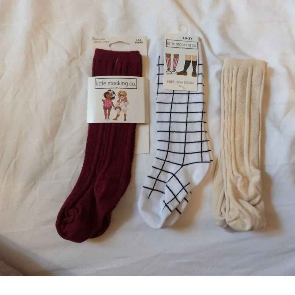 Little‎ Stocking company knee high socks 1.5 year-3 year